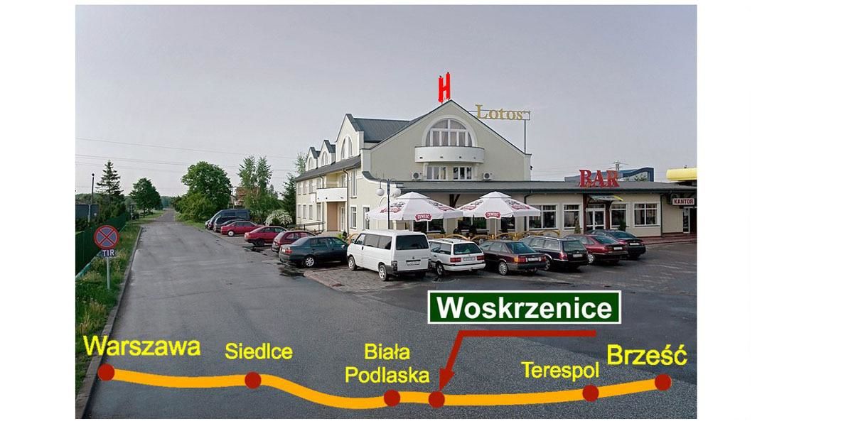 Отель Hotel Lotos Woskrzenice Duże-7